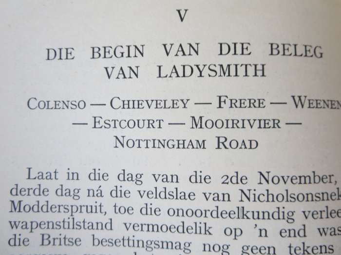 ONS GESKIEDENIS-SERIE. Op die Natalse Front deur E.J. Weeber. (Anglo-Boereoorlog)   (P)