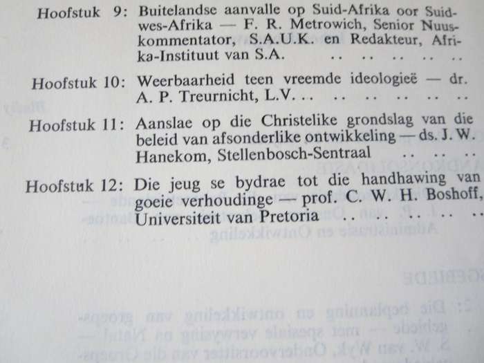 DIE JEUG SE AANDEEL IN RASSE-EN VOLKSVERHOUDINGE DEEL II.   (P)