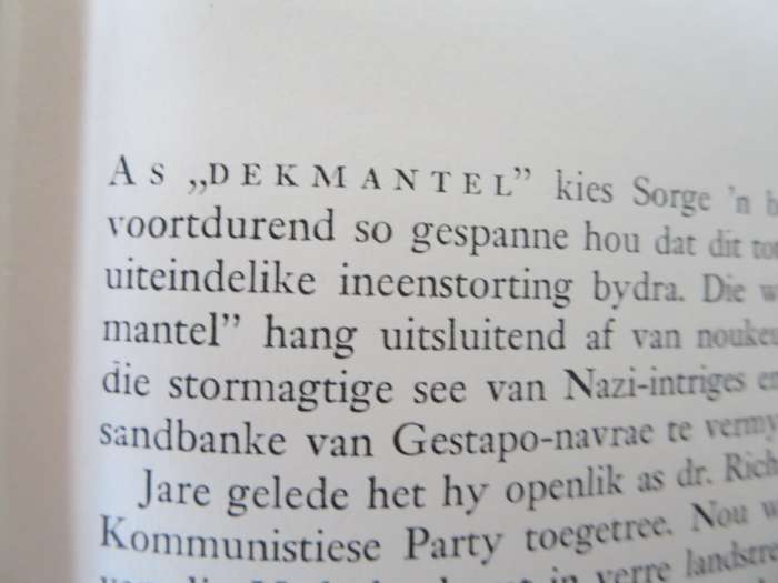 DIE MAN MET DRIE GESIGTE deur Hans-Otto Meissner. (Spioenasie)   (P)