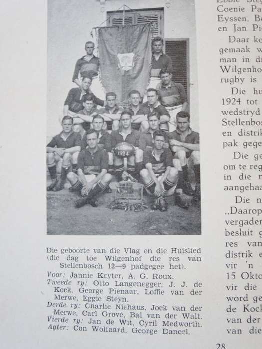 GEDENKBOEK VAN WILGENHOF 1903 - 1950  Uitgegee deur die Huiskomitee van Wilgenhof