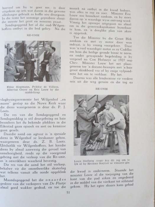 GEDENKBOEK VAN WILGENHOF 1903 - 1950  Uitgegee deur die Huiskomitee van Wilgenhof
