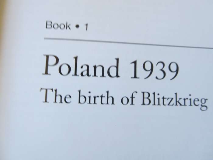 BATTLES OF WORLD WAR II  POLAND 1939. Germanys `lightning strike` Book 1