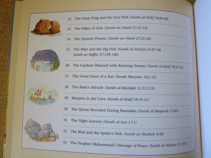 GOOD NIGHT STORIES FROM THE QURAN  by Saniyasnain Khan