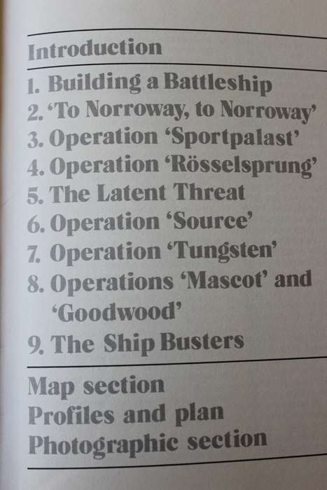 TIRPITZ THE FLOATING FORTRESS. David Brown.