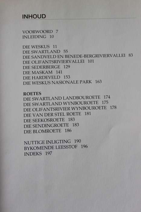 WESKUS n Toeristegids  deur Cornel Truter