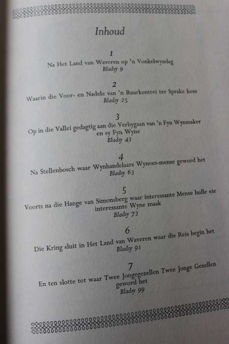W.A. DE KLERK. Die Witwyne van S.A.  Illustrasies, Francois Krige. Foto`s: Terence McNally.   (W)
