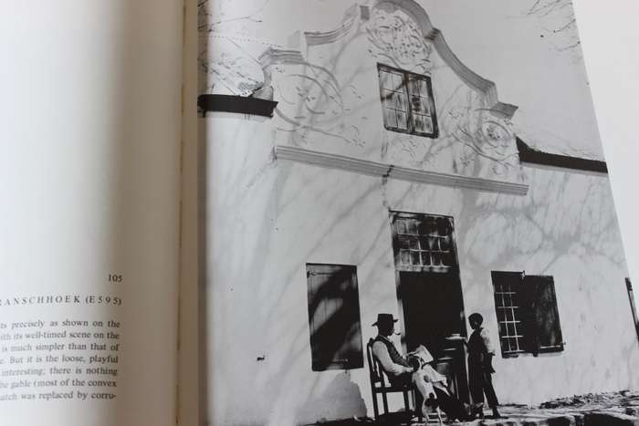 HANS FRANSEN. Architectural Beauty of the old Cape as seen by Arthur Elliott.    (W)