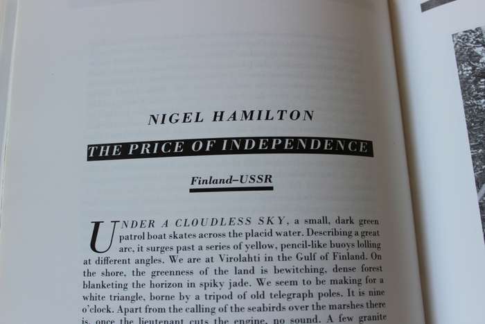 FRONTIERS (The Book of the TV Series) Ronald Eyre, Nadine Gordimer, Nigel Hamilton and others