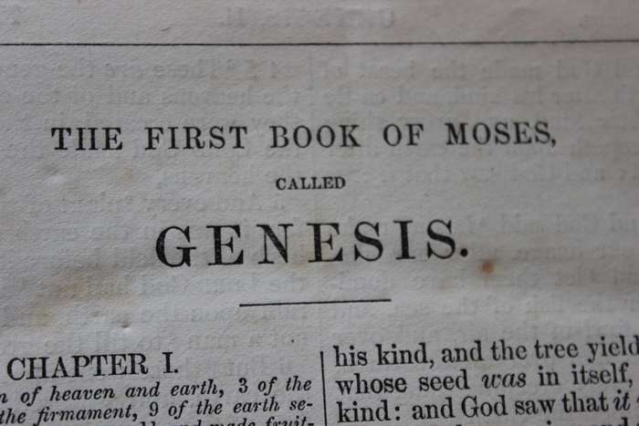 THE HOLY BIBLE - Containing the Old and New Testaments  Published 1877