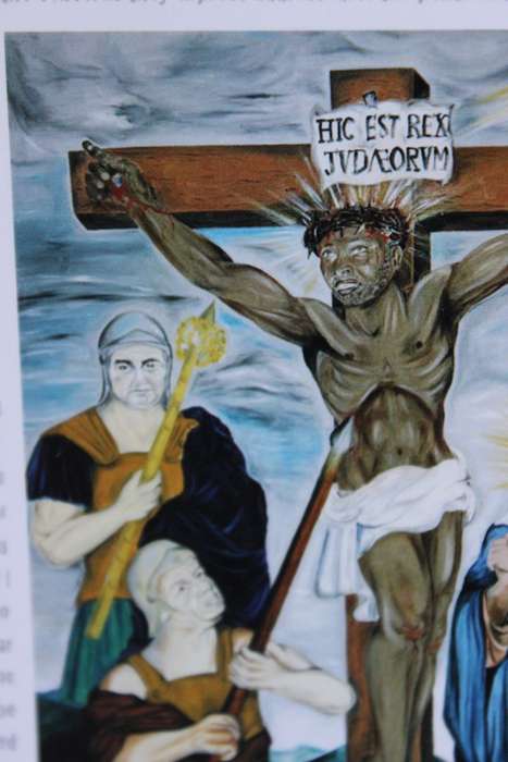 THE BLACK CHRIST. A journey to freedom. Ronald Harrison.   (W)