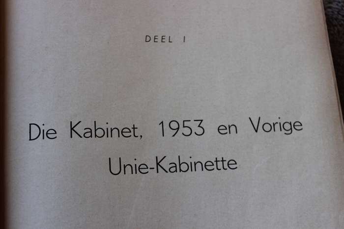 DIE TRIOMF VAN NASIONALISME IN SUID-AFRIKA (1910 - 1953)  Redakteur D. P. Goosen