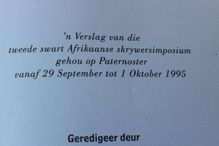 DIE REIS NA PATERNOSTER. Geredigeer deur Hein Willemse, Marion Hattingh en andere.    (W)
