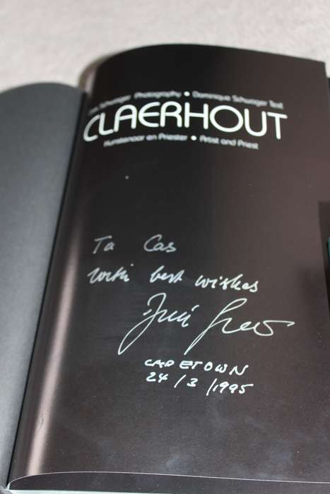 CLAERHOUT - KUNSTENAAR EN PRIESTER / ARTIST AND PRIEST  deur / by Dirk and Dominique Schwager