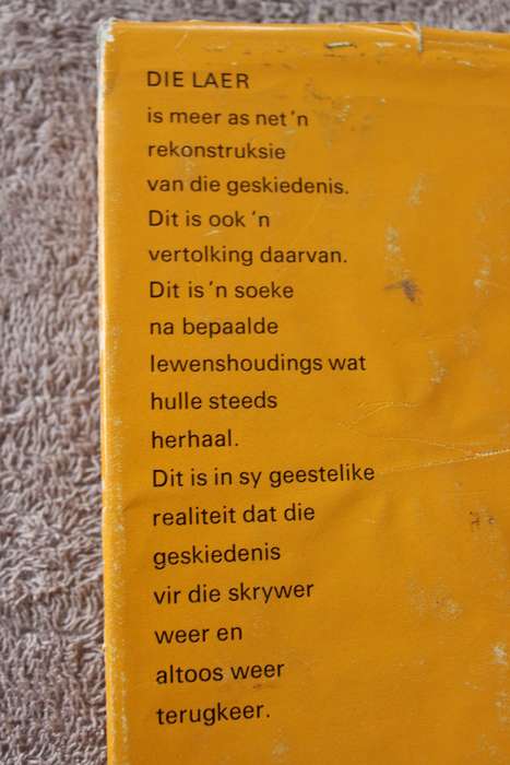 DIE LAER  deur W. A. de Klerk (ROMAN)