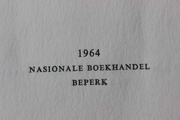 DIE LAER  deur W. A. de Klerk (ROMAN)