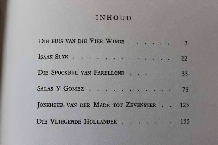DIE HUIS VAN DIE VIER WINDE  deur Eugène N. Marais
