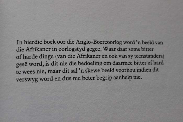 DIE AFRIKANER EN SY KULTUUR DEEL II. Spieëlbeeld: Oorlog 1899 -  1902 deur Pieter W. Grobbelaar