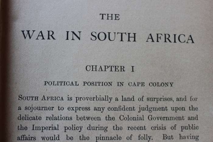 THE WAR IN SOUTH AFRICA. Its Causes and Effects. J.A. Hobson (Anglo-Boer War)   (P)