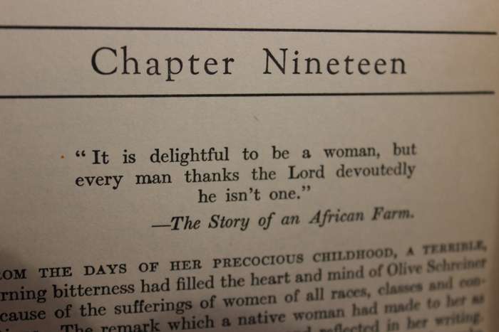 NOT WITHOUT HONOUR by Vera Buchanan-Gould. (Life and Writings of Olive Schreiner)