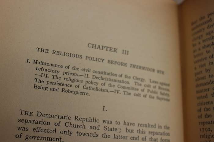 THE FRENCH REVOLUTION. A political History 1789-1804 by A. Aulard. Vol. III (1793-1797)