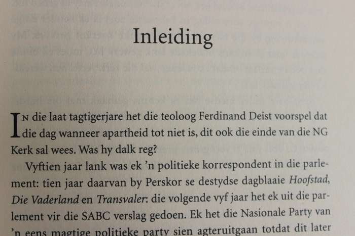 DIE OPKOMS EN ONDERGANG VAN DIE N.G. KERK. Jean Oosthuizen.