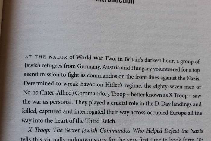 X TROOP: THE SECRET JEWISH COMMANDOS WHO HELPED DEFEAT THE NAZIS  by Leah Garrett