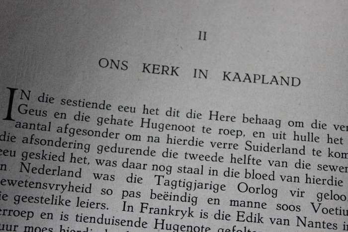 ONS NEDERDUITSE GEREFORMEERDE KERK. Gedenkboek by ons Derde Eeufees, 1952. Dr. T.N. Hanekom     (P)