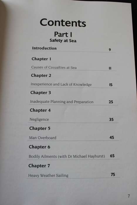 SAFETY AT SEA. (A Sailor's Recollections) Jerry Whitehead.