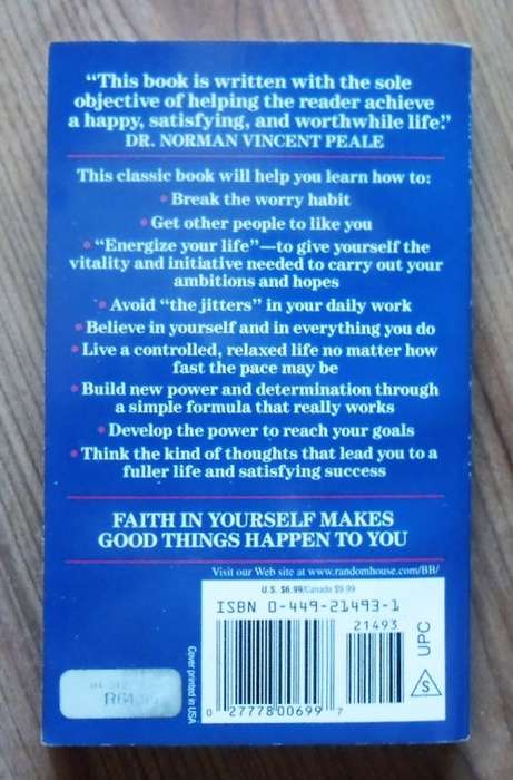 POWER OF POSITIVE THINKING by Norman Vincent Peale