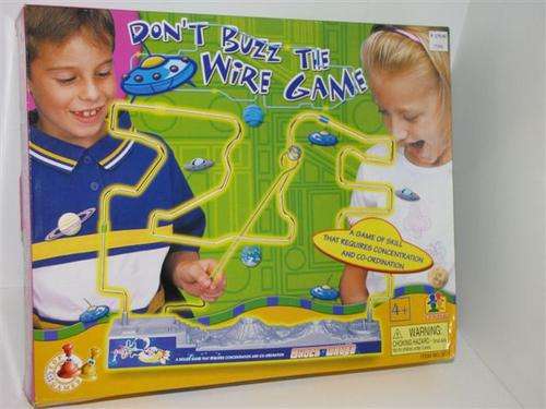 Don't buzz the wire game