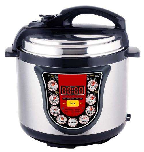 Brand New Electric Digital 6L Pressure Cooker - 1000w