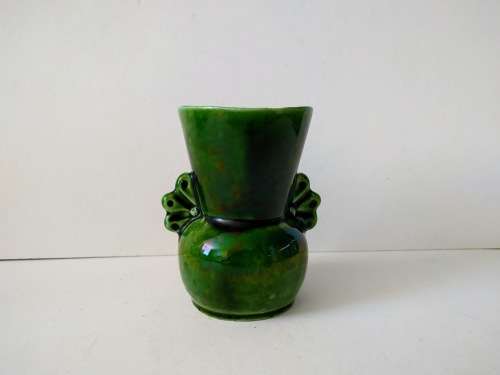 Lucia Ware Vase Green Glaze
