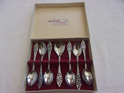 3 Boxed sets of Dutch plated cutlery for 1 bid