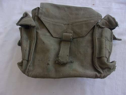 Vintage SADF Grootsak, Patrol bag and Poncho/shelter and cover for 1 bid