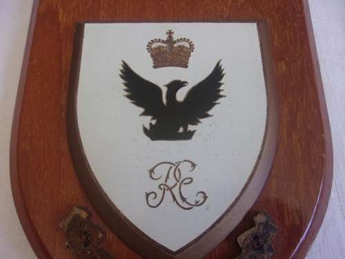 2 Vintage Royal Engineers mess plaques for 1 bid