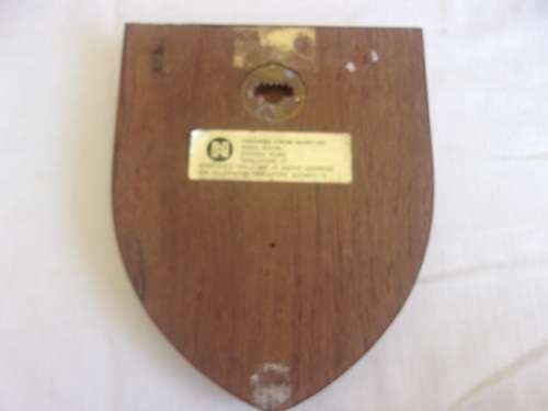 2 Vintage Royal Engineers mess plaques for 1 bid