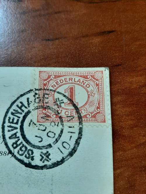 OORSPRONKLIKE GENL  DE WET BRIEFKAART MET NEDERLANDSE SEEL EN STEMPELS  GEDATEER 6 JUNIE 1902
