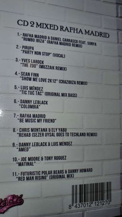 Cafe Ole, Mixed by Albert Neve and Rafha Madrid - 2012 double CD