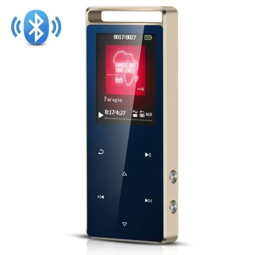 AGPTEK A01T 8GB Bluetooth MP3 Player Touch Button with FM
