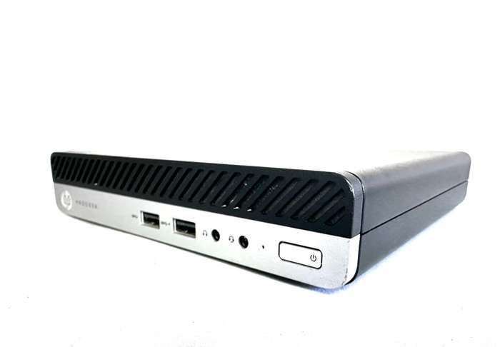 HP ProDesk 400 G4 Desktop Mini PC i3-8100T 3.10GHz 8GB Ram 128GB SSD excellent condition as new