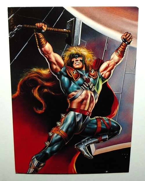 1995 Marvel Comics Versus DC Rare Thor Impact Subset Trading Card