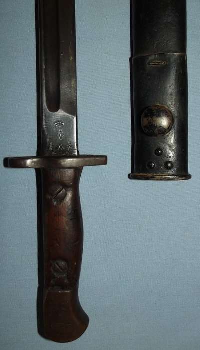 WW1 Pattern 1907 Sanderson Bayonet With Markings for 1915