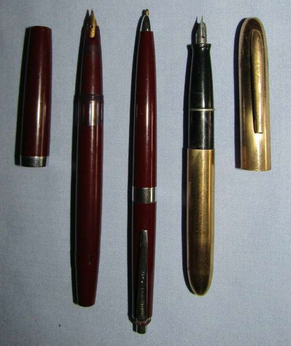 Vintage Wearever and Senator Fountain Pens Etc