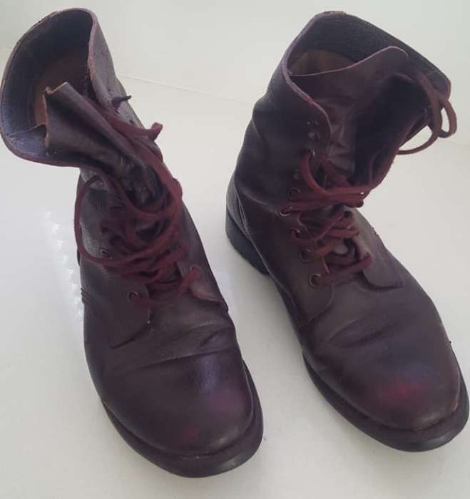 SADF Brown Leather Boots - Size 9