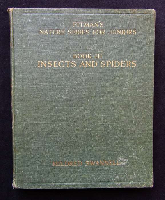 Vintage Pitman`s Nature Series for Juniors - Insects and Spiders Book