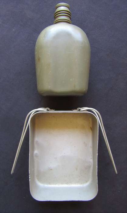 SADF Border War Metal Dixie Tin and Water Bottle