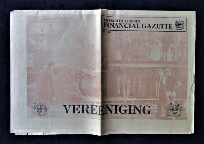 1969 SA Financial Gazette Newspaper