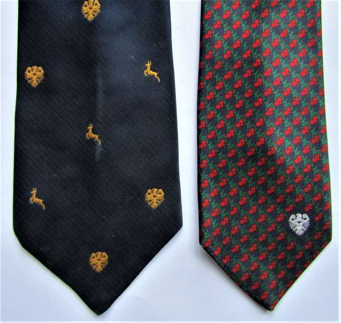 2 Old Barclays Bank Neck Ties