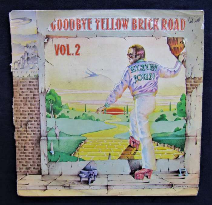 Elton John - Goodbye Yellow Brick Road Vol II - Vinyl LP Record (1973)