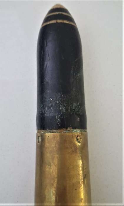 1942 WW2 2PR MK IX Gun Shell